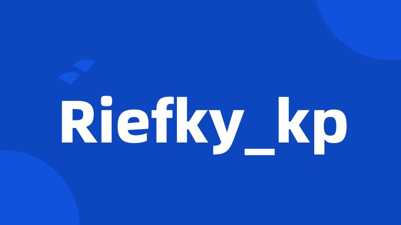 Riefky_kp