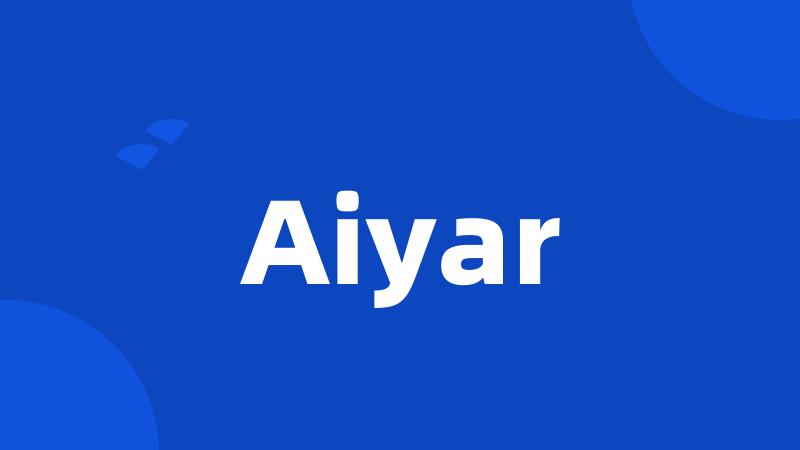 Aiyar