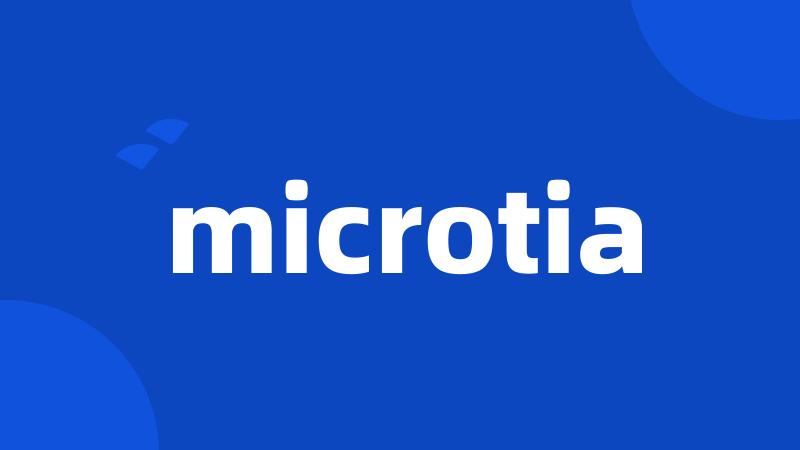 microtia