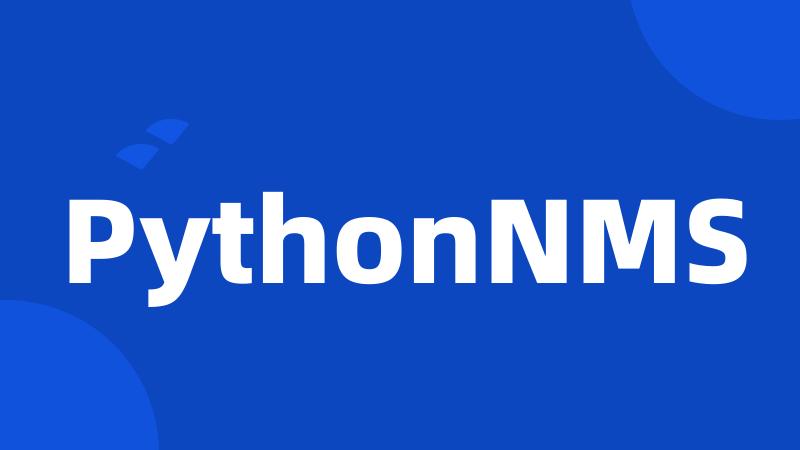 PythonNMS