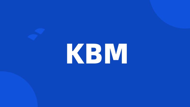 KBM