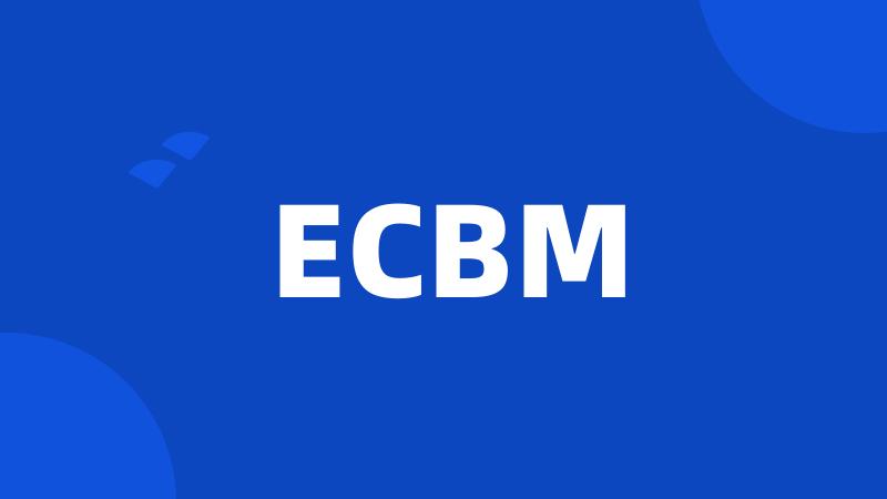 ECBM