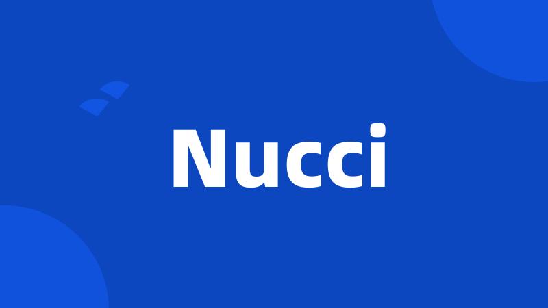 Nucci