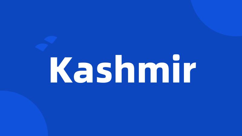 Kashmir