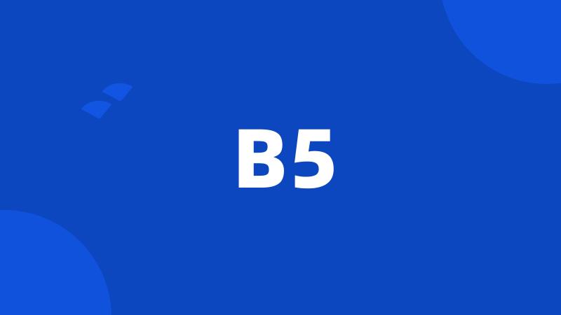 B5