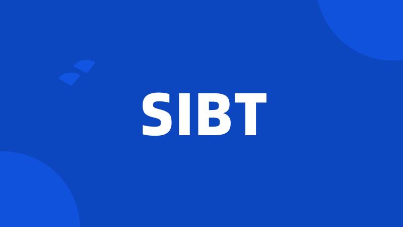 SIBT