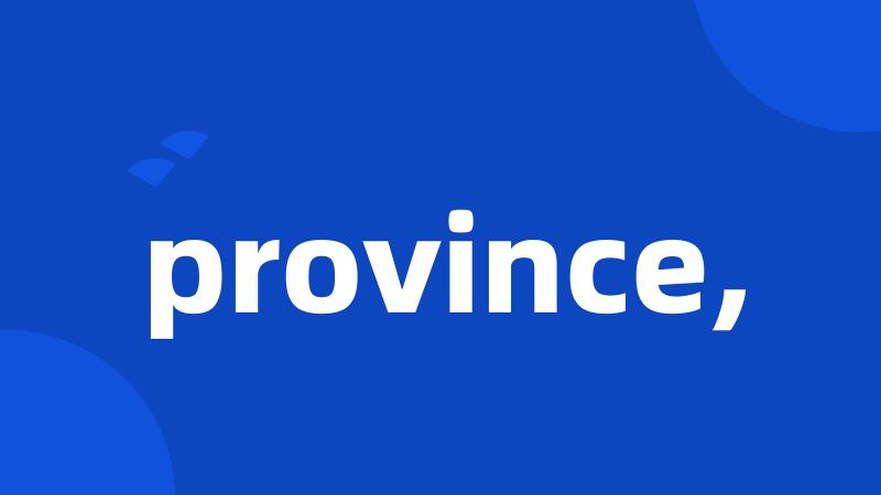 province,