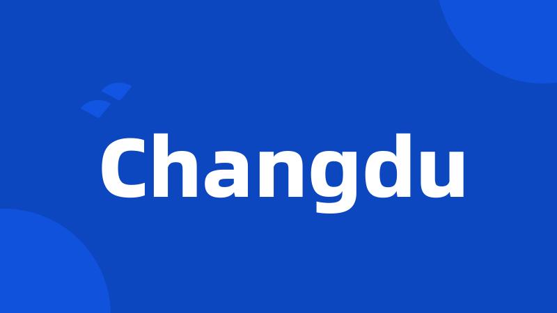 Changdu