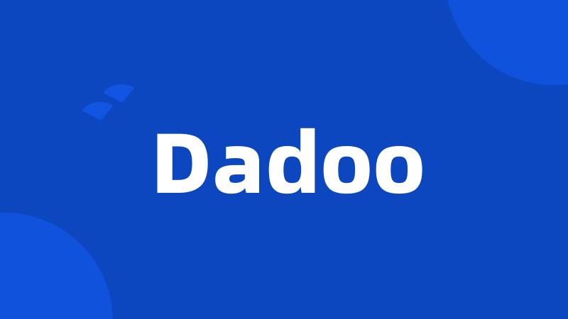 Dadoo