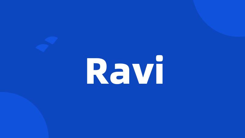 Ravi