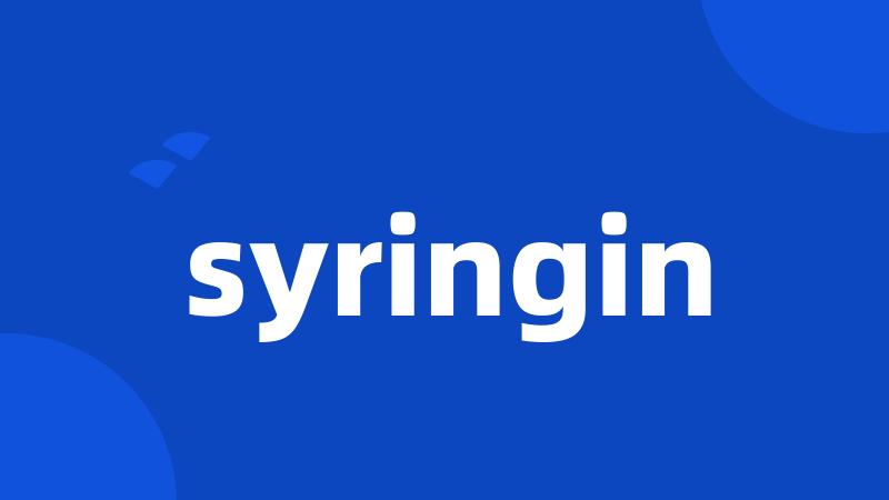 syringin