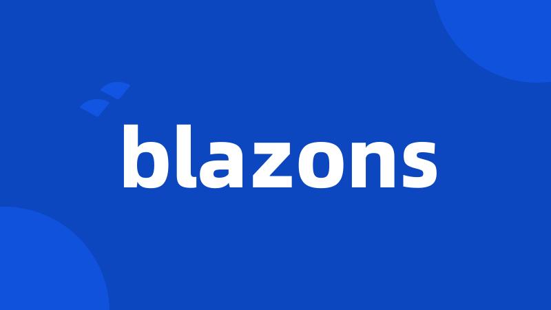 blazons