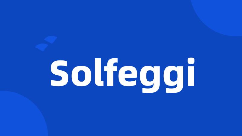 Solfeggi