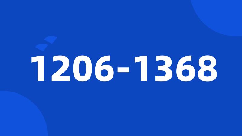 1206-1368