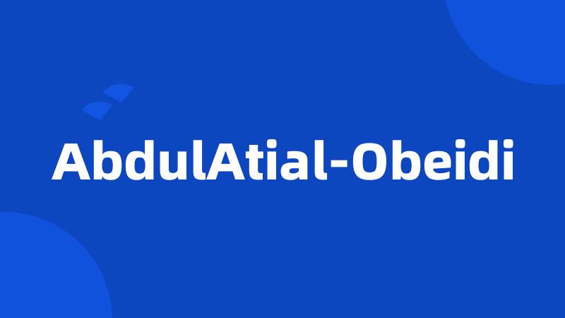 AbdulAtial-Obeidi