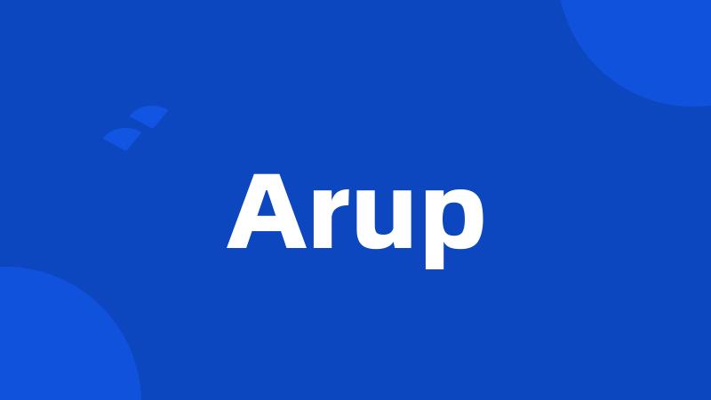 Arup