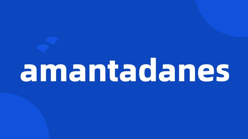 amantadanes