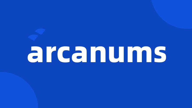 arcanums