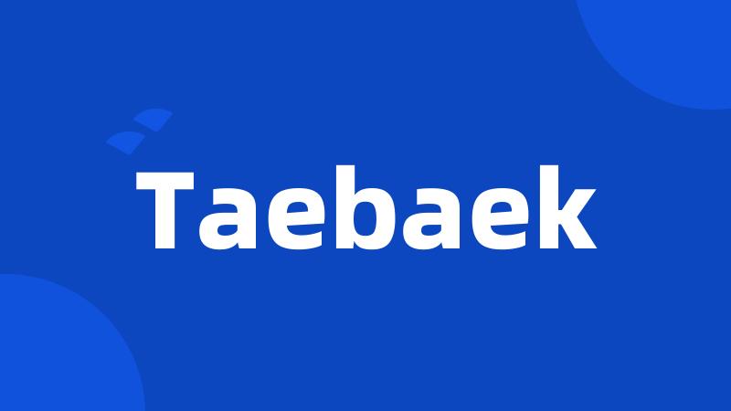 Taebaek