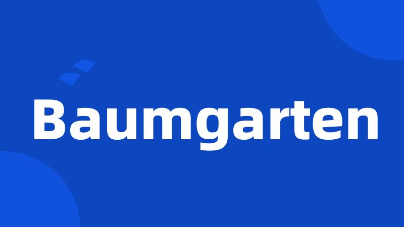 Baumgarten