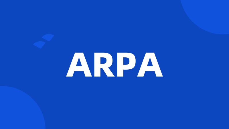 ARPA