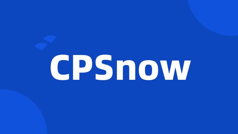 CPSnow