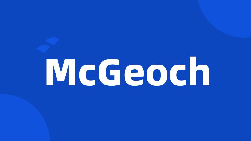 McGeoch