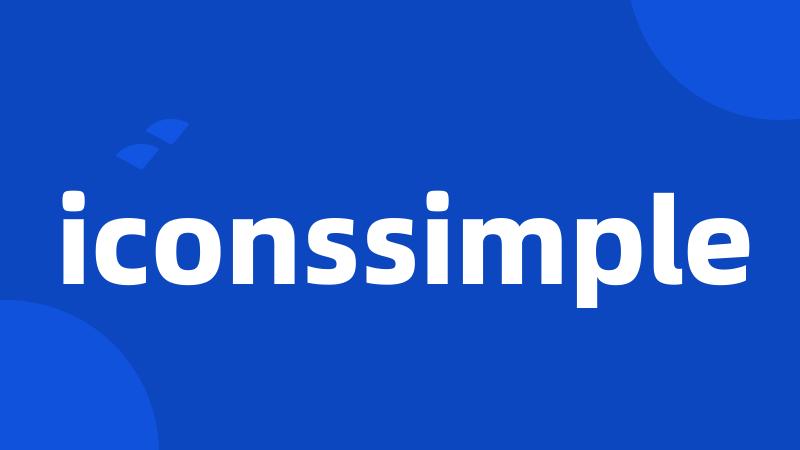 iconssimple