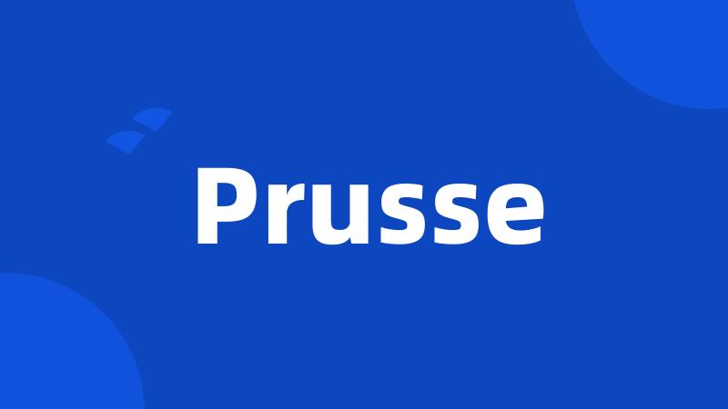 Prusse