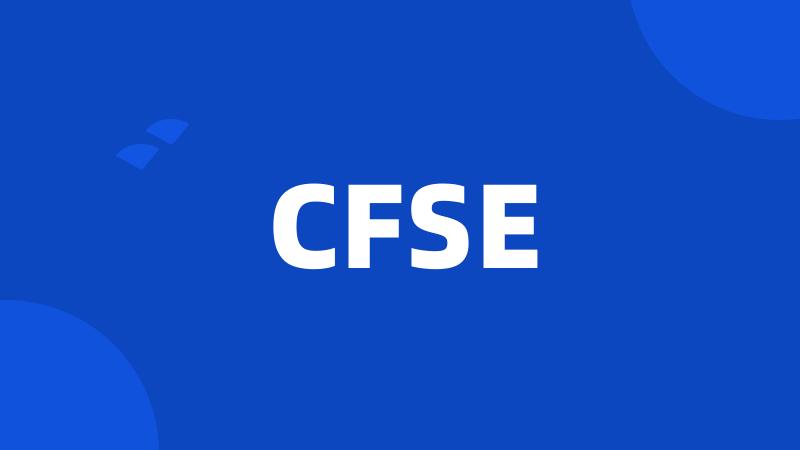 CFSE