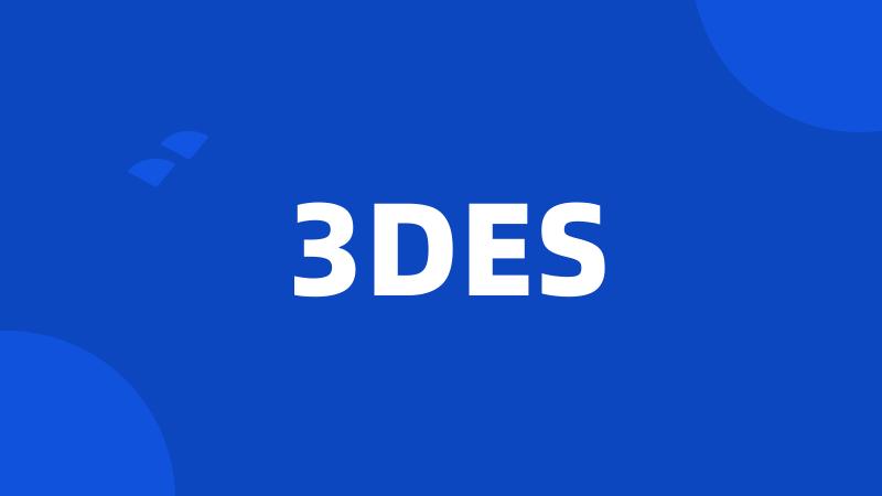 3DES