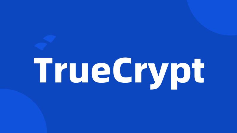 TrueCrypt