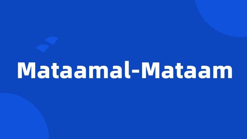 Mataamal-Mataam