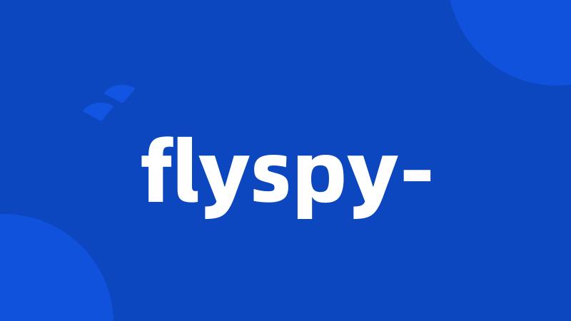 flyspy-
