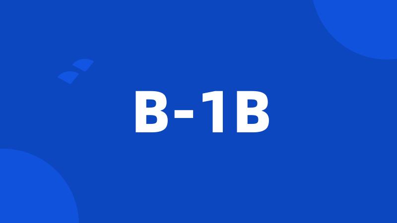 B-1B