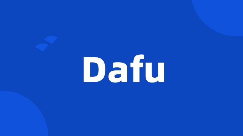 Dafu