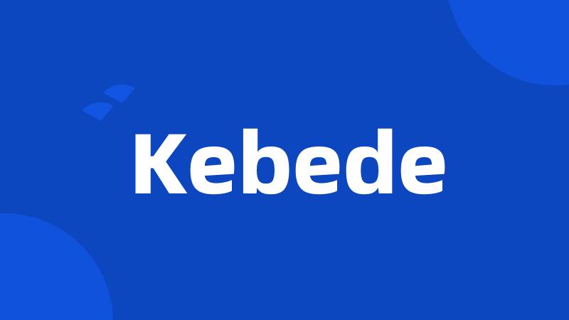 Kebede