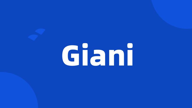 Giani