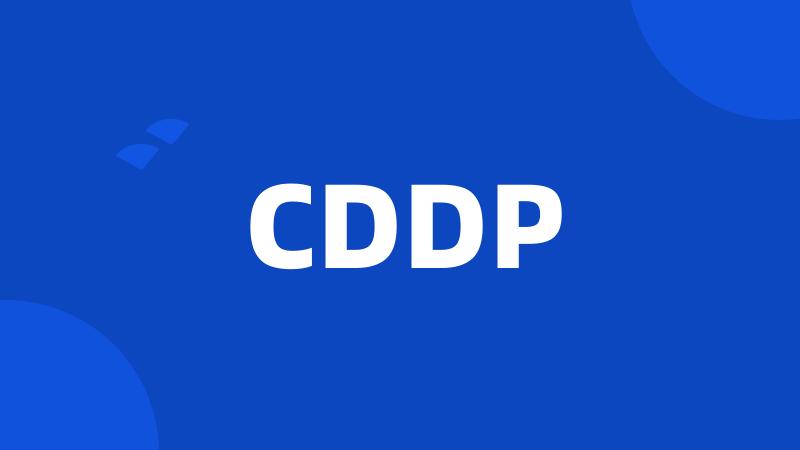 CDDP