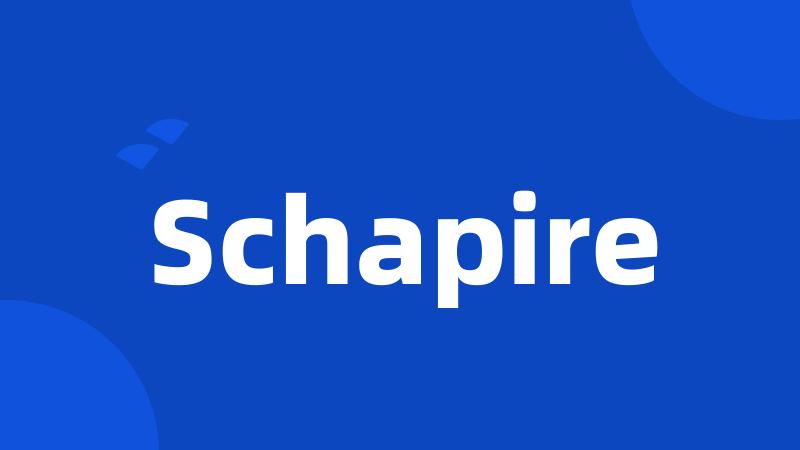 Schapire