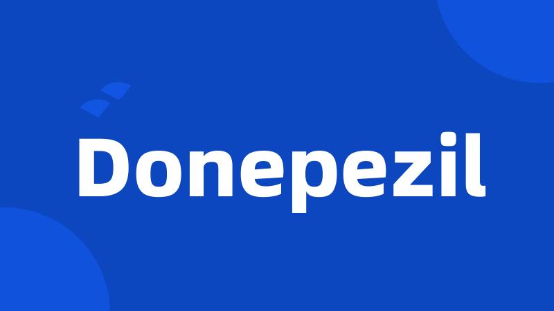 Donepezil