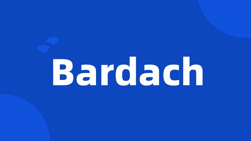 Bardach