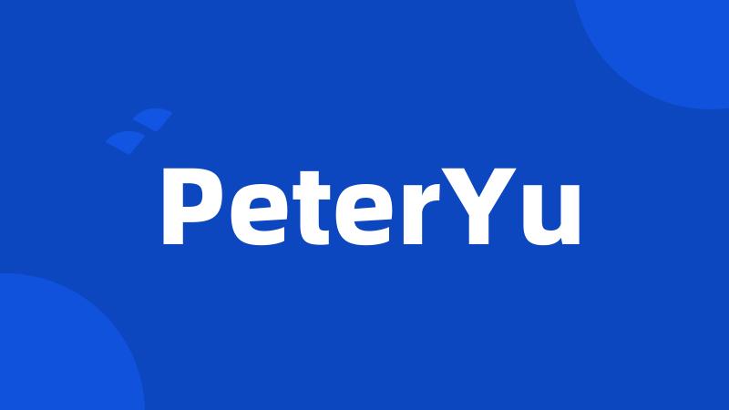 PeterYu