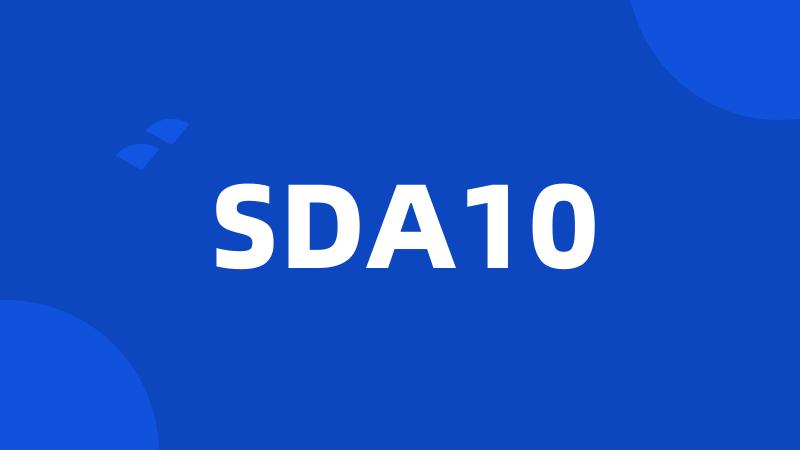 SDA10