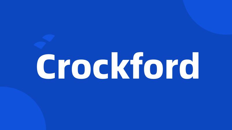 Crockford