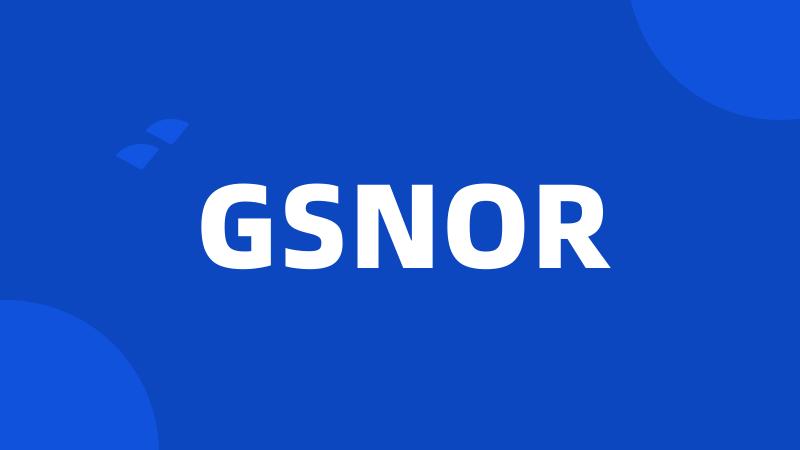 GSNOR