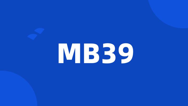 MB39