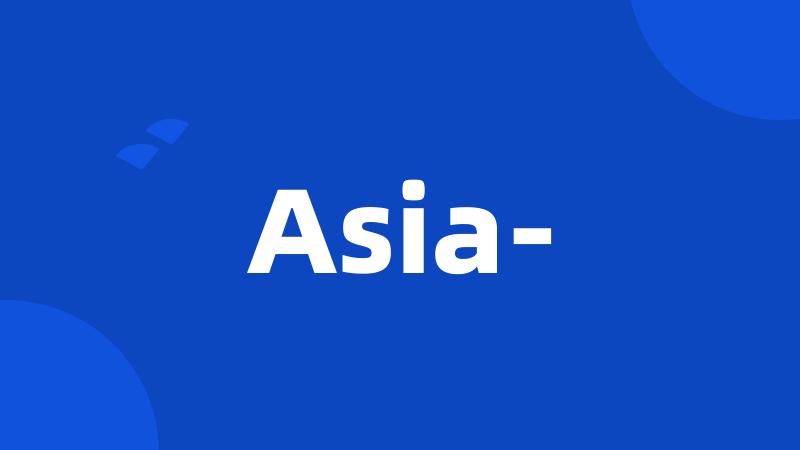 Asia-