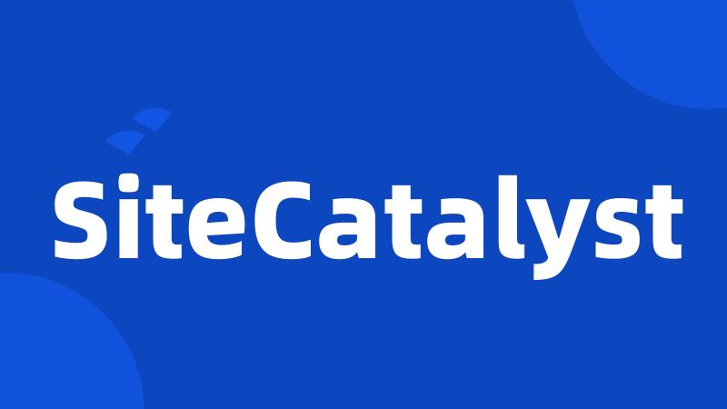 SiteCatalyst