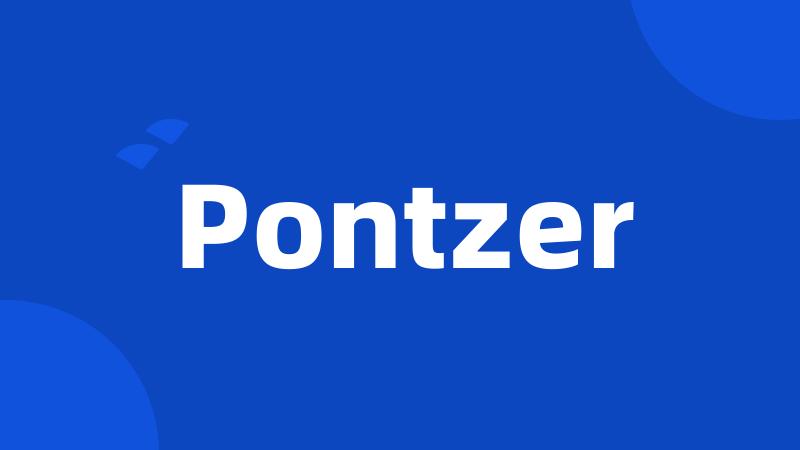 Pontzer